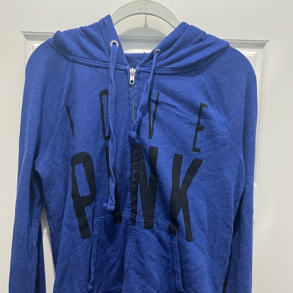 VINTAGE Y2K VICTORIAS SECRET PINK HOODIE